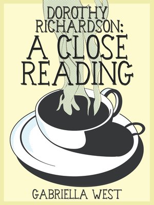 cover image of Dorothy Richardson